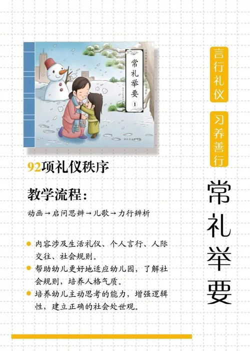 幼兒國學課程之中國文化幼兒園主題式繪本課程